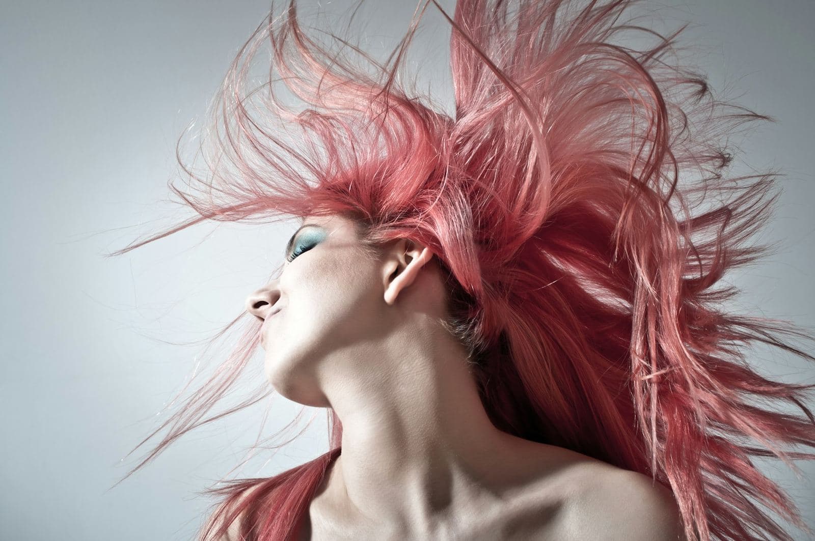 Editorial stock: vivid rose fashion color in motion. Not client work.